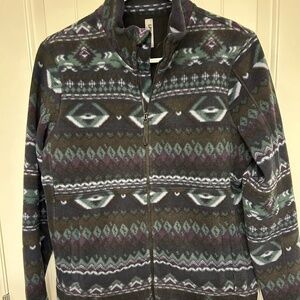 i.FiV5 Fleece patterned jacket